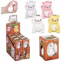 3" Squish and Stretch Cat (assortment - sold individually)