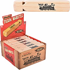 Wooden Train Whistle 7.5