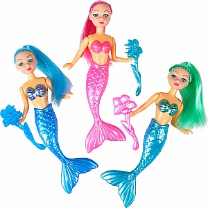 3Pc 6" Mermaid Set