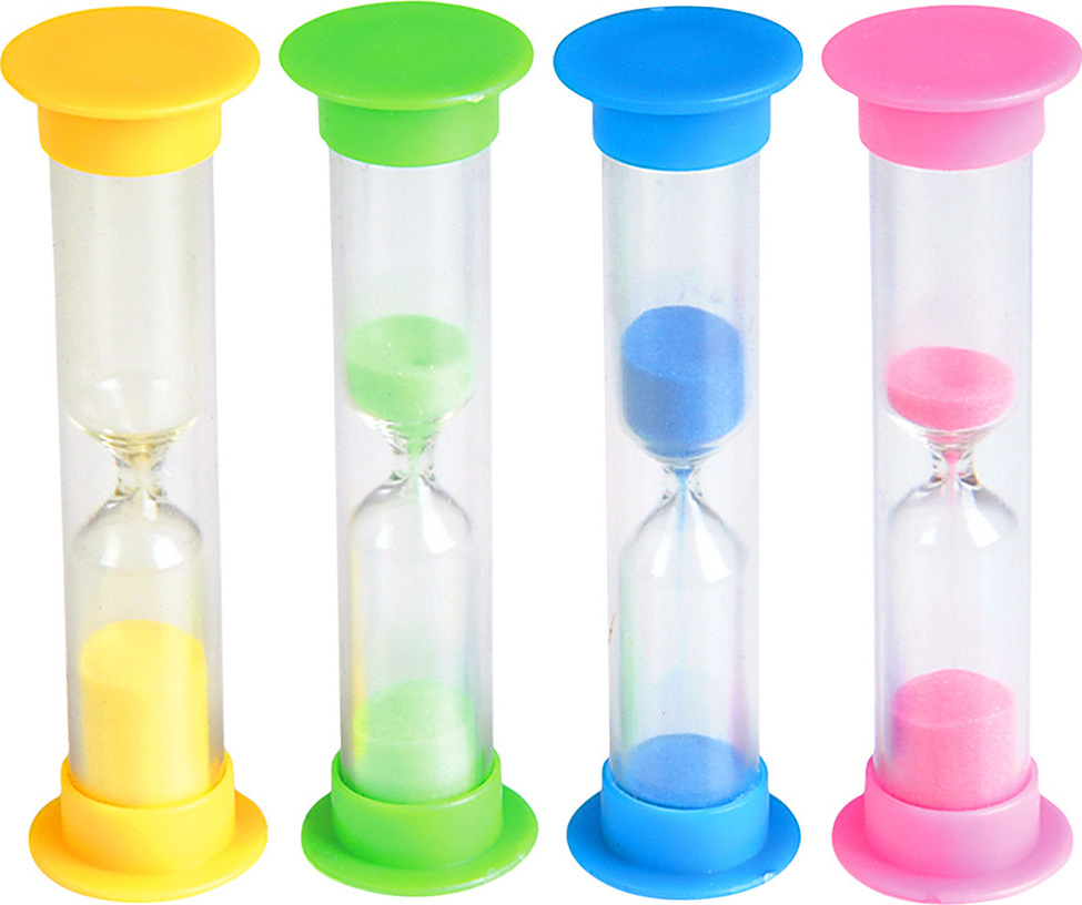 Colorfull Sand Timer - Assorted Colors sold individually
