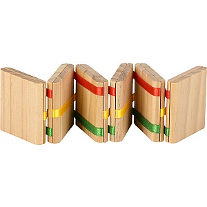 11.75" Wooden Jacob's Ladder