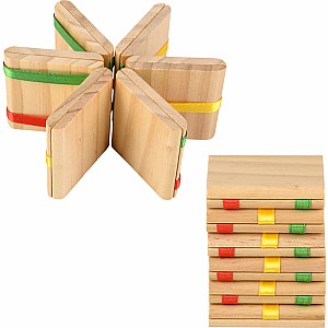 11.75" Wooden Jacob's Ladder
