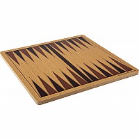 10" Wooden Backgammon