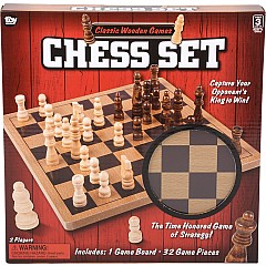 10" Wooden Chess Set