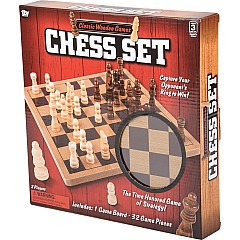 10" Wooden Chess Set