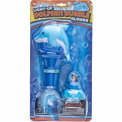 Dolphin Light-Up Bubble Blower