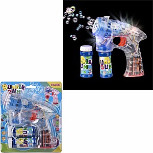 7" Light-up 10 Hole Bubble Blaster 24/