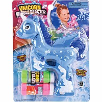 7" Light And Sound Unicorn Bubble Blaster