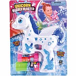 7" Light And Sound Unicorn Bubble Blaster