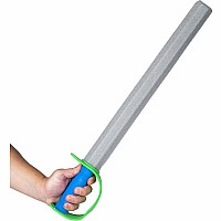 27" Foam Sword With Knuckle Guard