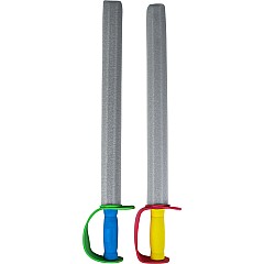 27" Foam Sword With Knuckle Guard