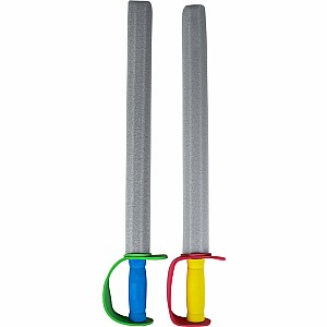 27" Foam Sword With Knuckle Guard