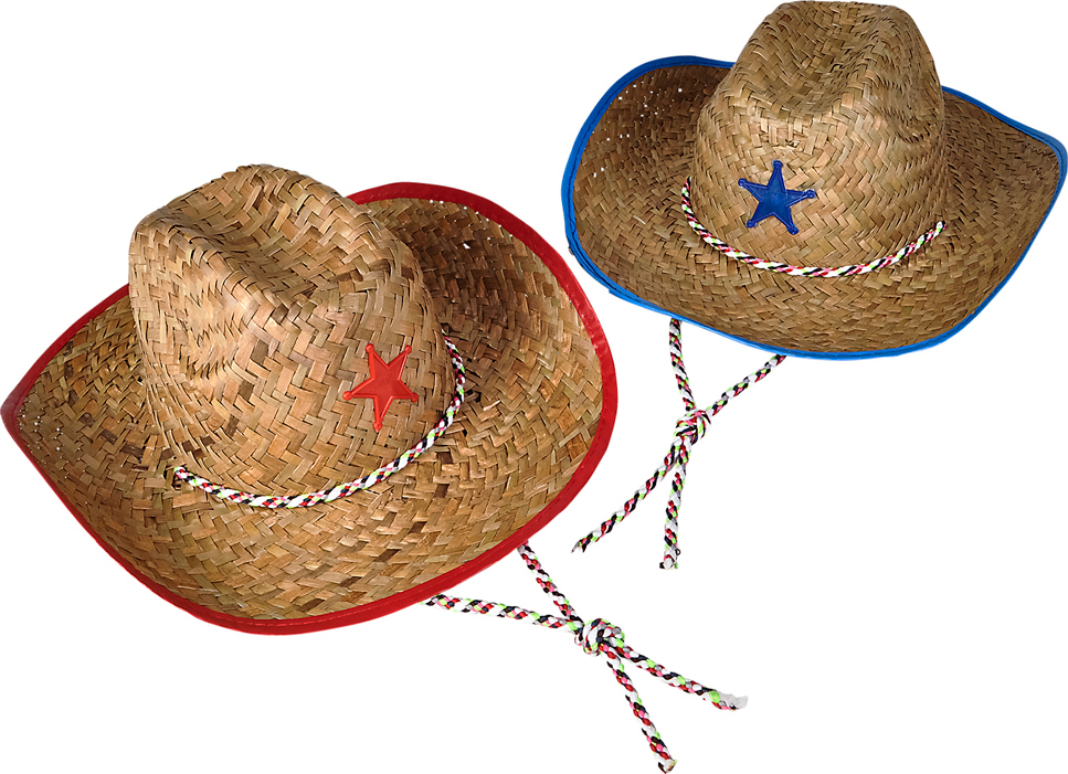 straw sheriff hat