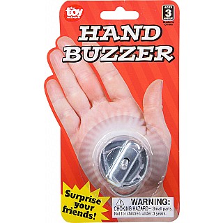 1.5" Wind-up Metal Hand Buzzer