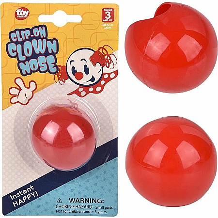 Clip-On Clown Nose