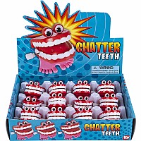 1.75" Chatter Teeth With Eyes