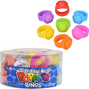 Bubble Popper Ring (assortment - sold individually)