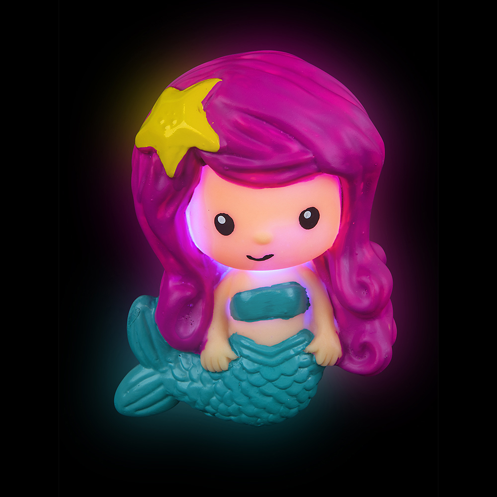 light up mermaid bath toy