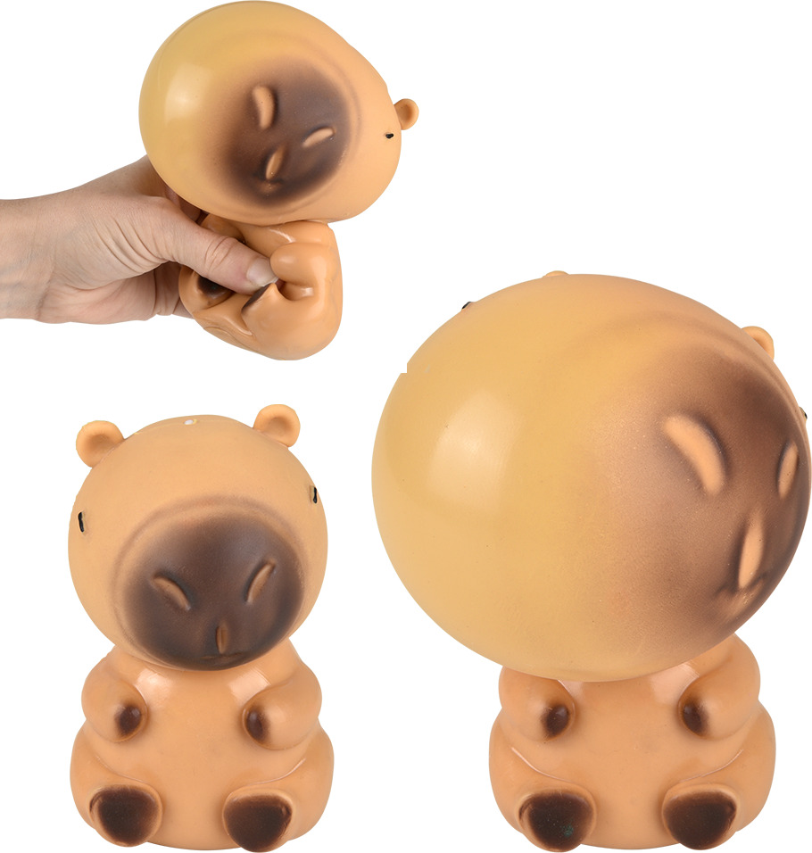 4" Puff-up Pal Capybara 12ct