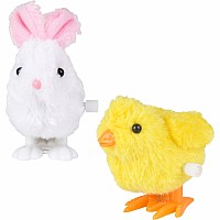 3" Bunny And Chick Wind Ups