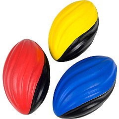 5" Two-tone Spiral Football