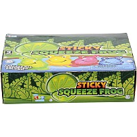 2.5" Squeeze Sticky Frog