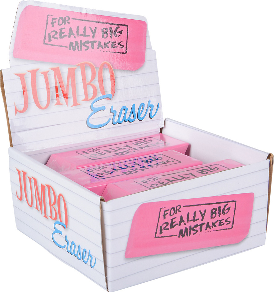 Jumbo Big Mistake Wedge Eraser Toys Unique