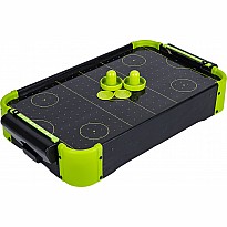 20"X12.25" Neon Wooden Tabletop Air Hockey Game