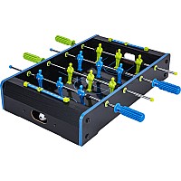 Neon Wooden Tabletop Foosball Game 20"x12.25"