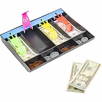 Play Money Set With Cash Drawer 7"