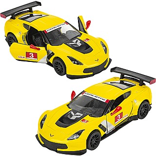 5" Die-cast 2016 Corvette C7.r Race Car