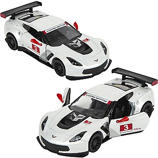 5" Die-cast 2016 Corvette C7.r Race Car