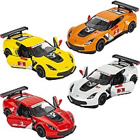 5" Die-cast 2016 Corvette C7.r Race Car