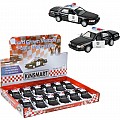 Diecast Pull Back Ford Crown Victoria Police Car