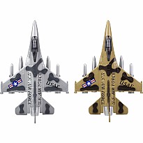 7" F-16 Die-cast Jet