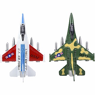 7" F-16 Die-cast Jet