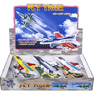 7" F-16 Die-cast Jet