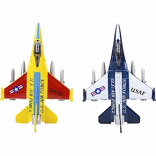 7" F-16 Die-cast Jet