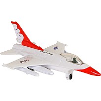 7.5" Die-cast Pullback F-16 Falcon