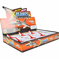 7.5" Die-cast Pullback F-16 Falcon