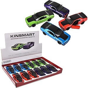 5" Diecast Pull Back 2023 Dodge Challenger (assorted)