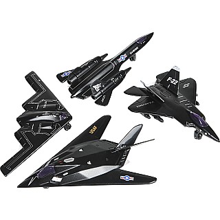 5" Die-cast Pullback Stealth Bomber