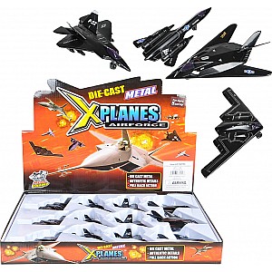 5" Die-cast Pullback Stealth Bomber