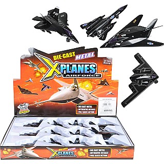 5" Die-cast Pullback Stealth Bomber