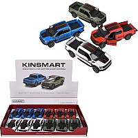 5" Diecast Pull Back 2022 Ford F-150 Raptor Livery Edition