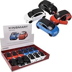 5" Diecast Pull Back Fiat 500e