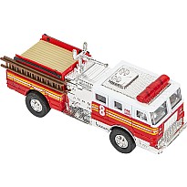 5.5" Die-cast Pull Back Fire Truck