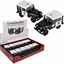5" Diecast 1971 Jeep Dj-5B Police