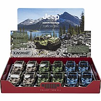 5" Die-cast 2018 Jeep Wrangler Camo Open Top