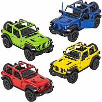 5" Die-cast 2018 Jeep Wrangler Open Top